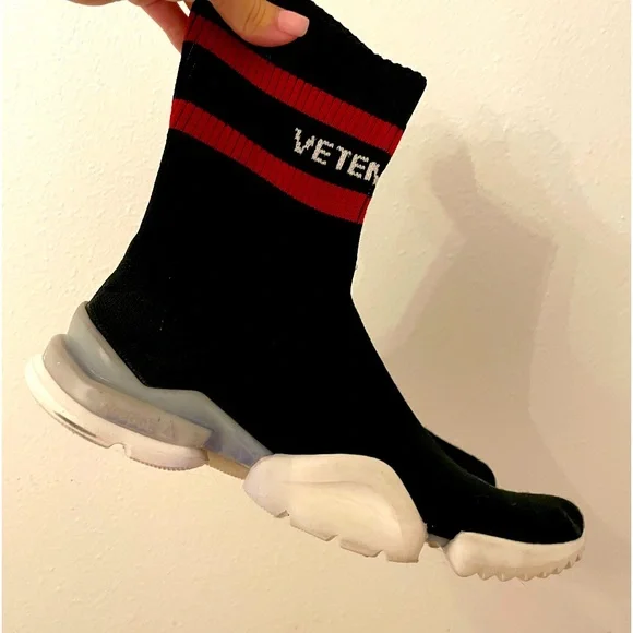 Vetements x Sock Pump High Top 'Black' 37.5 - Picture 5 of 6